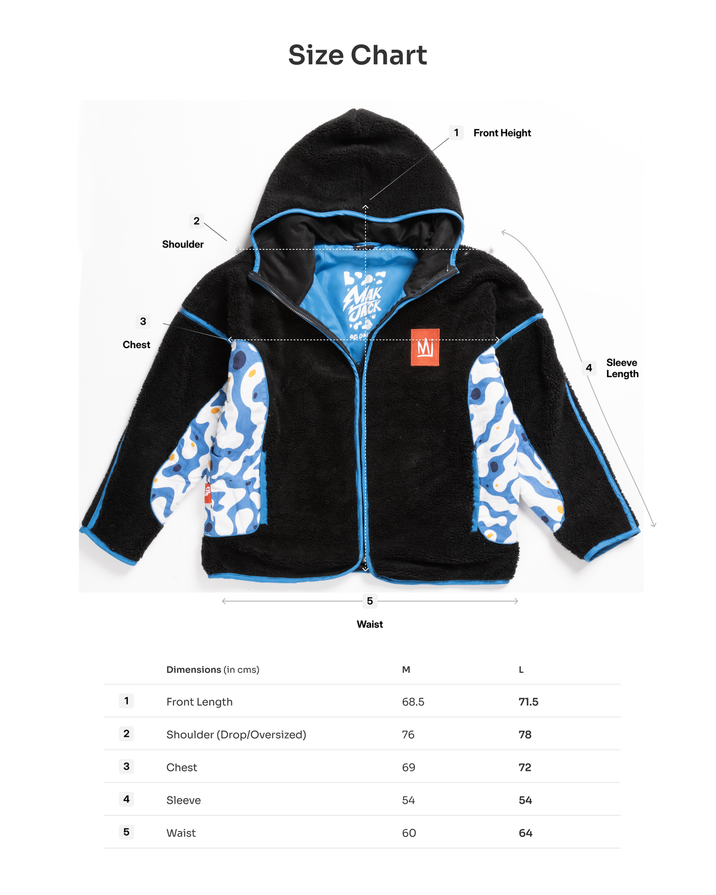 MJ OG Drip Blue Hoodie Sherpa