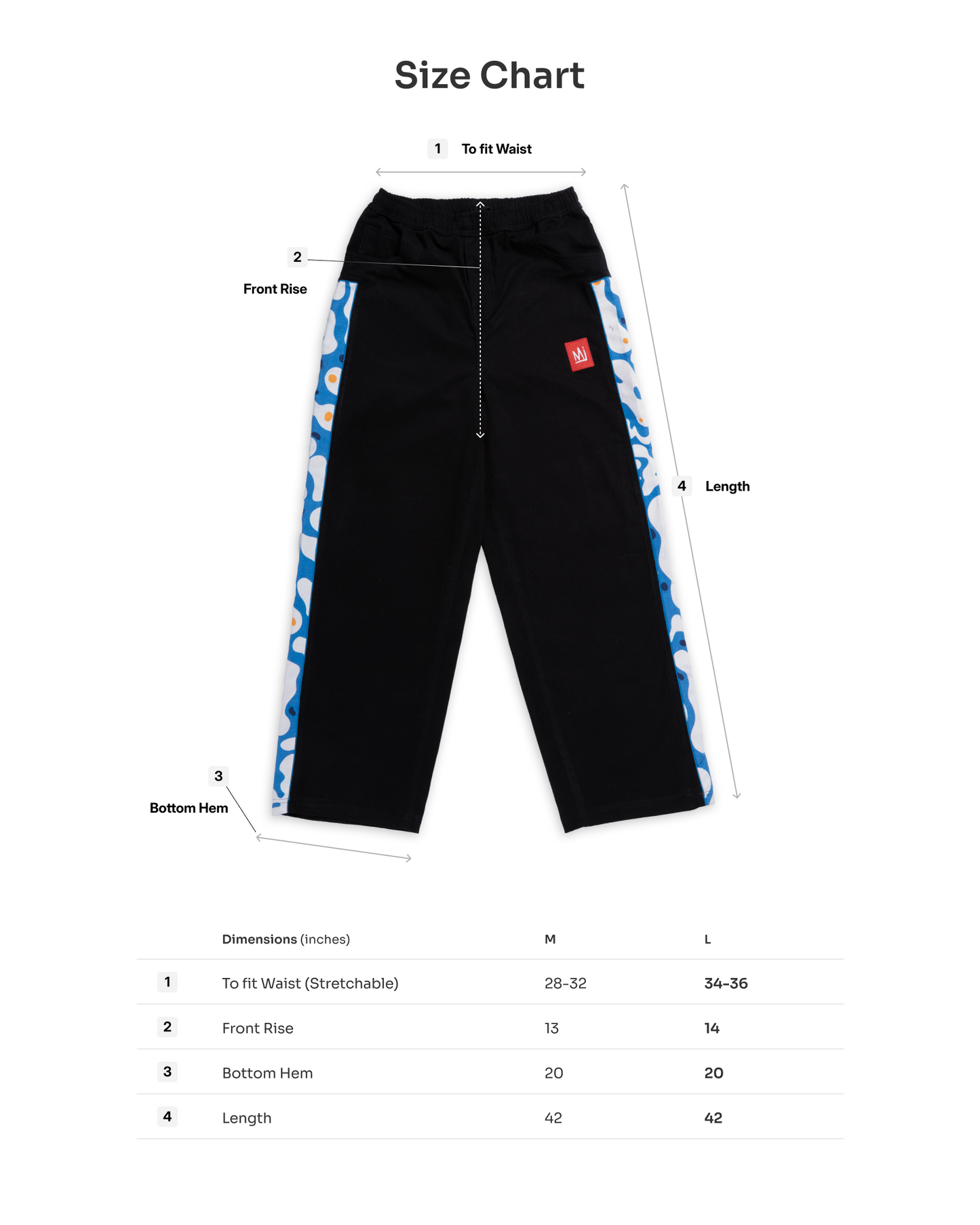 MJ Drip Blue Lowers